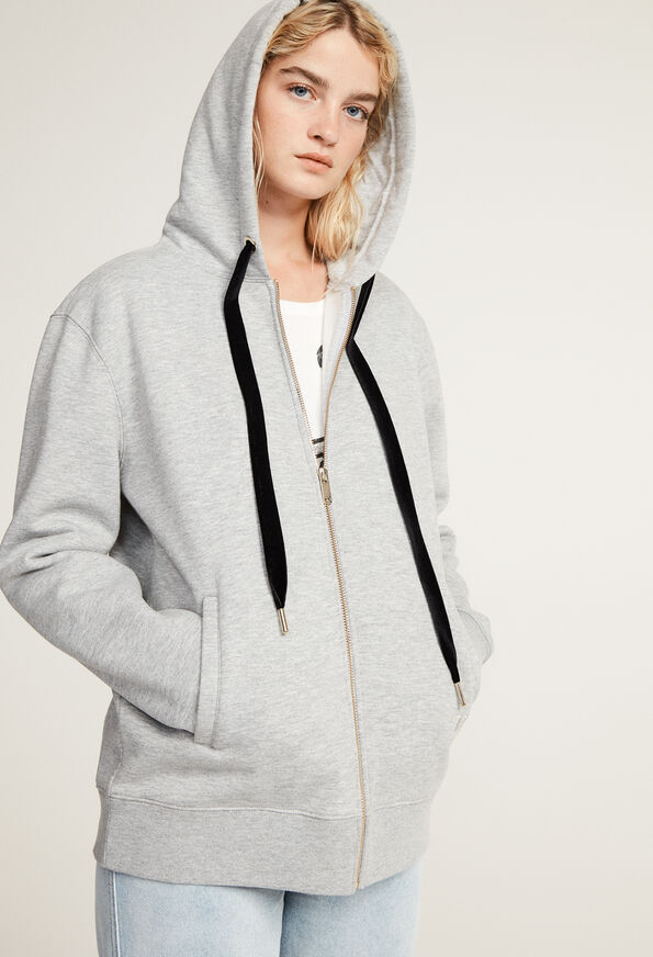 120TAMILOU 120TAMILOU : Maille & Sweatshirts couleur GRIS CHINE