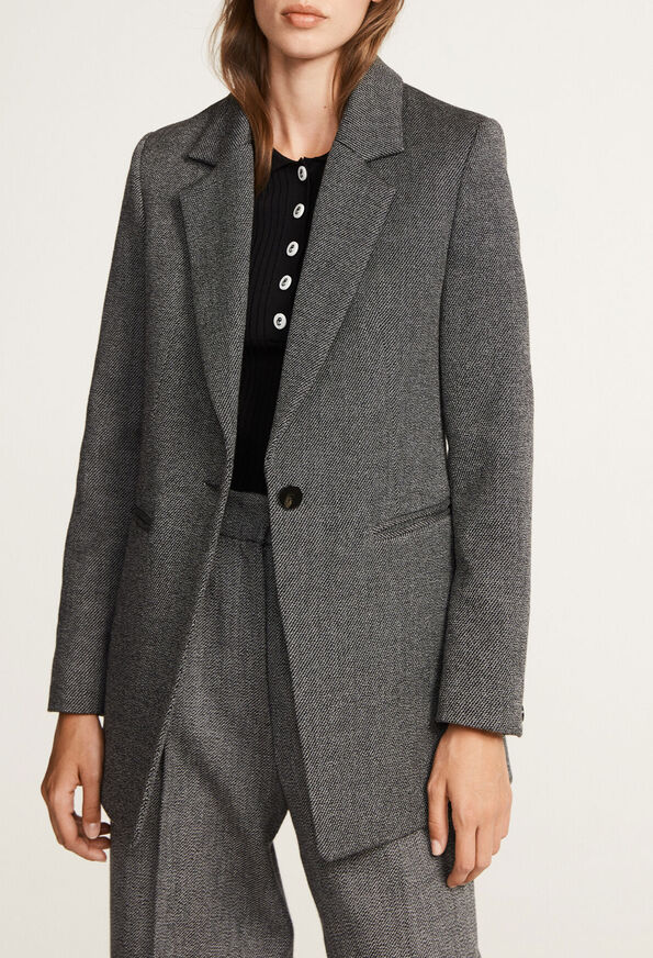 120VERISO 120VERISO : Vestes couleur GRIS CHINE
