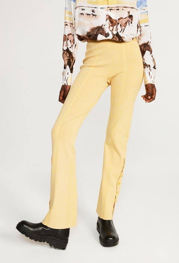 121MANOA : Pantalones y vaqueros color SAFRAN