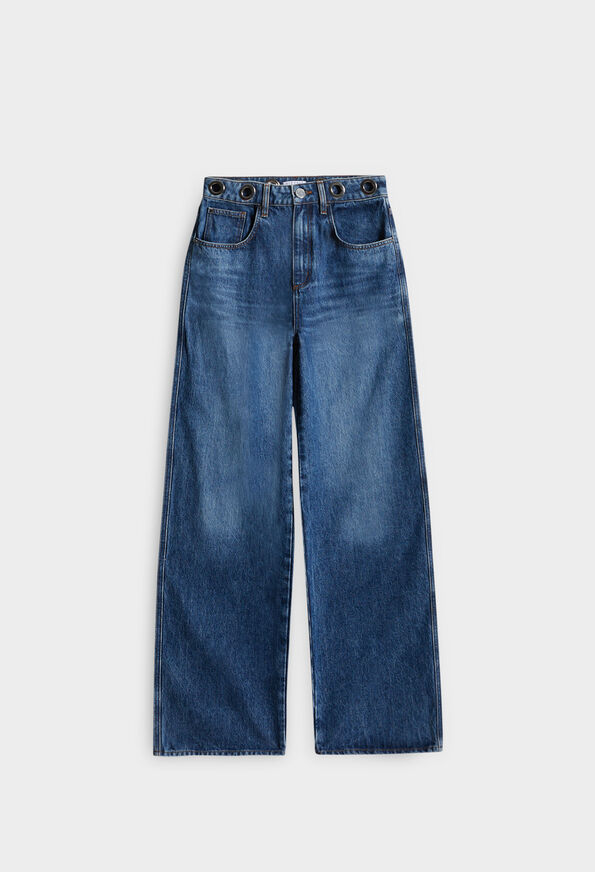 221PLATON 221PLATON : Pantalones y vaqueros color JEAN