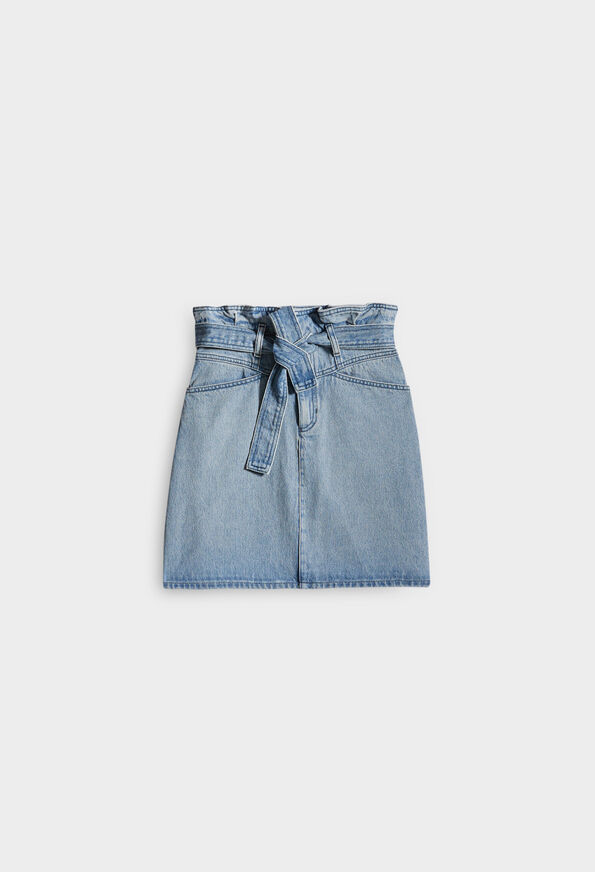221SERANA 221SERANA : Jupes et Shorts couleur JEAN CLAIR