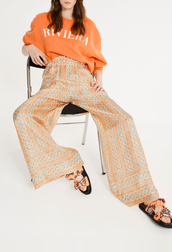 222PANTINMAILLON 222PANTINMAILLON : Pantalones y vaqueros color PRINT CLAIR