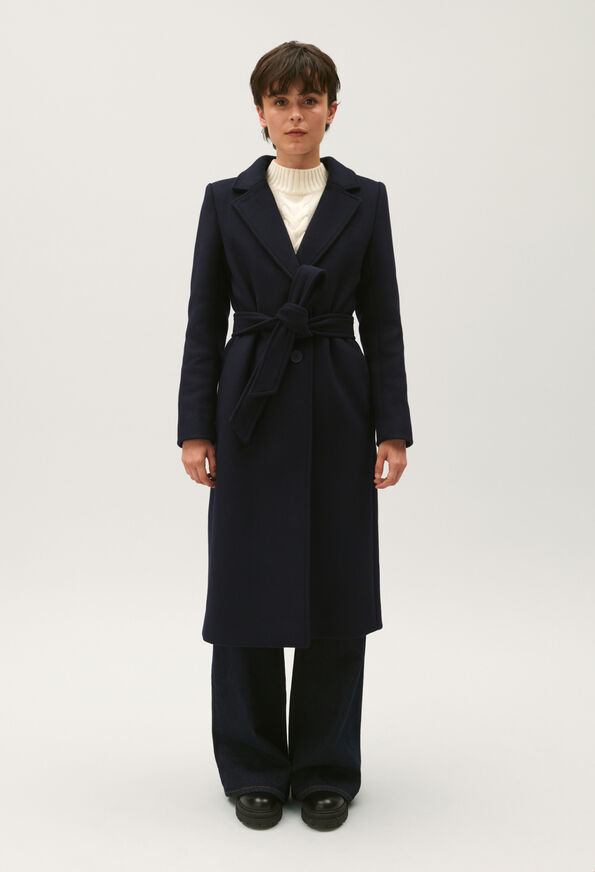 123GENERALBIS : Abrigos & chaquetas color MARINE