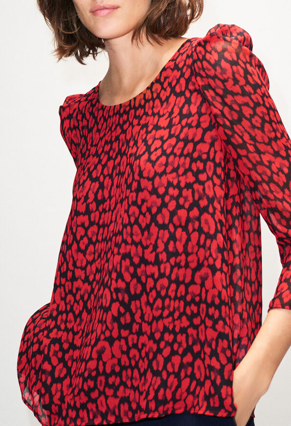 BANCLEOPARDH19 BANCLEOPARDH19 : Tops y camisas color CERISE