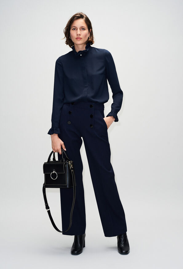 ANOUCKSMALLSADDLESTITCHH19 ANOUCKSMALLSADDLESTITCHH19 : Bolsos y marroquinería color NOIR