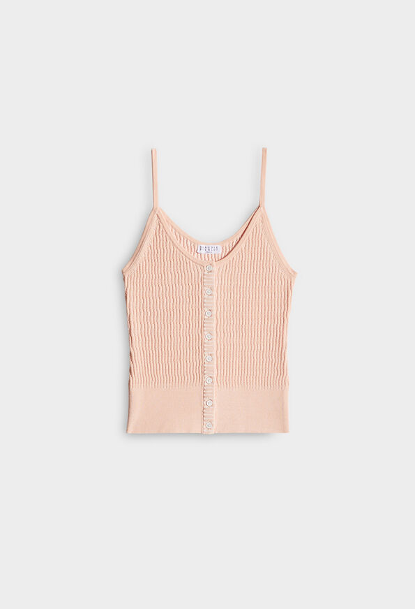 221MELOPA 221MELOPA : Maille & Sweatshirts couleur ABRICOT