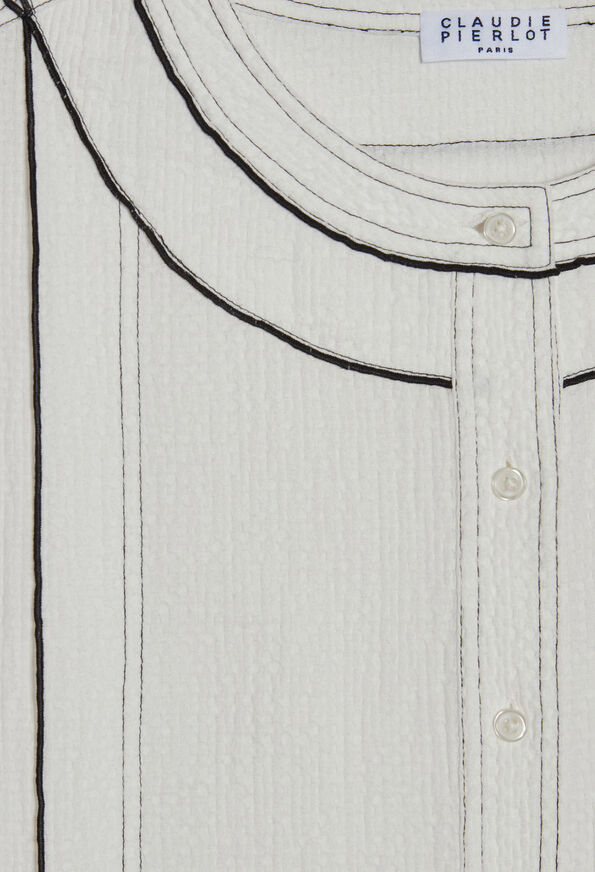 222COME 222COME : Tops y camisas color ECRU
