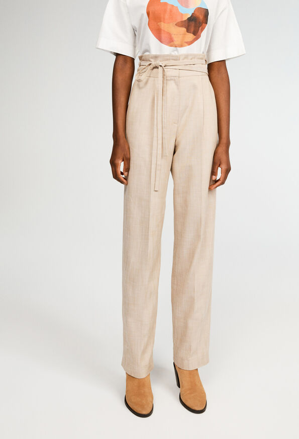 221PATCHO 221PATCHO : Pantalones y vaqueros color BEIGE