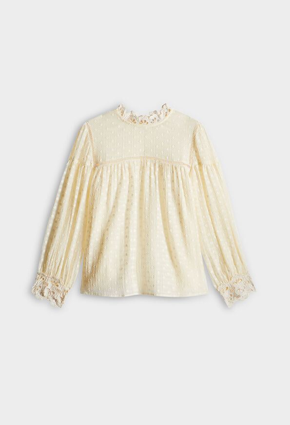 221BOLLY 221BOLLY : Tops y camisas color ECRU