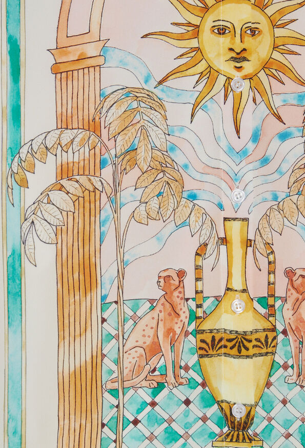 222CHOUPIEFRESQUE 222CHOUPIEFRESQUE : Tops et Chemises couleur PRINT CLAIR