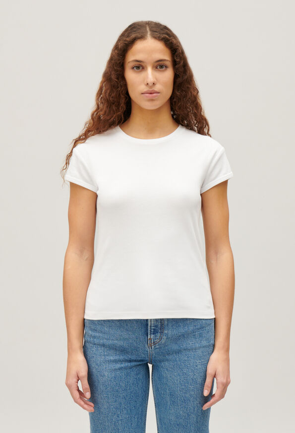 224TOMETTEBIS : Camisetas Blancas color BLANC