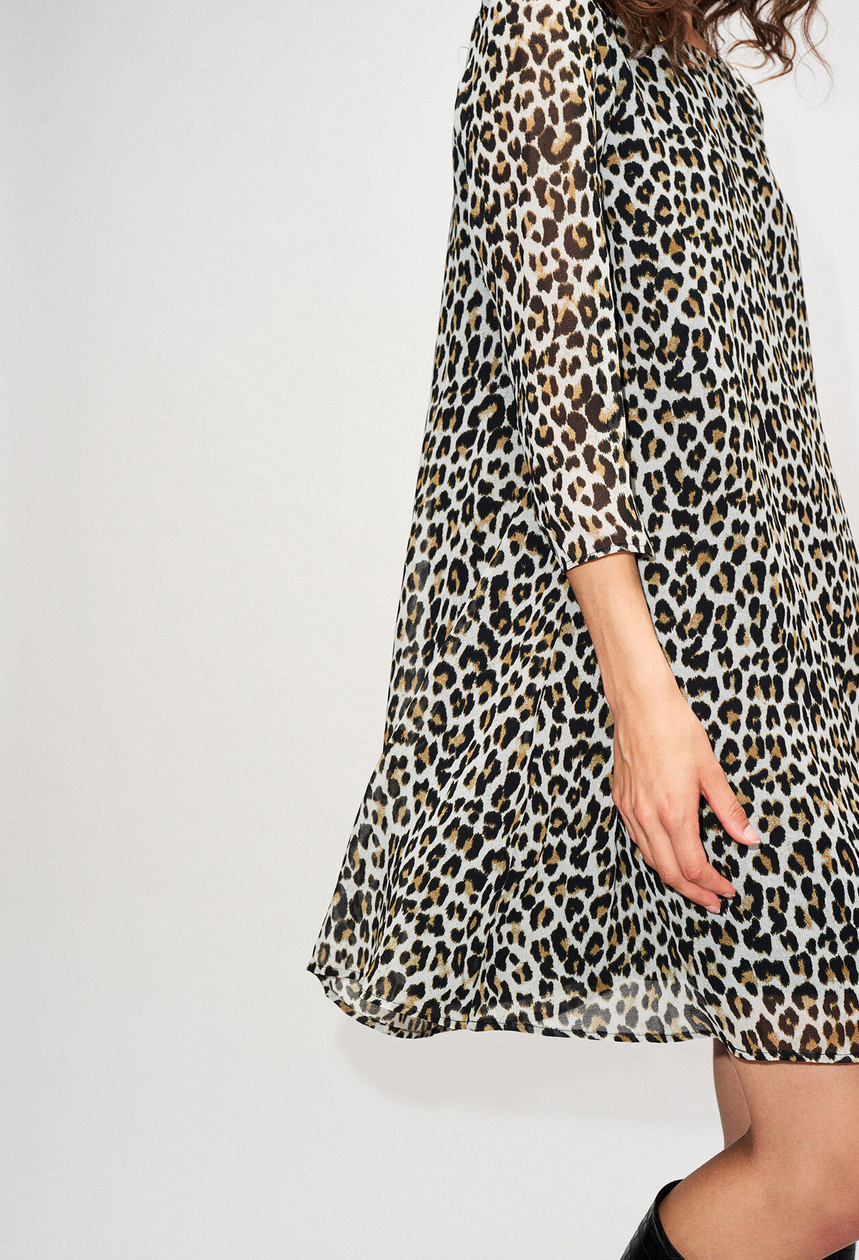 Robe rififi leopard discount