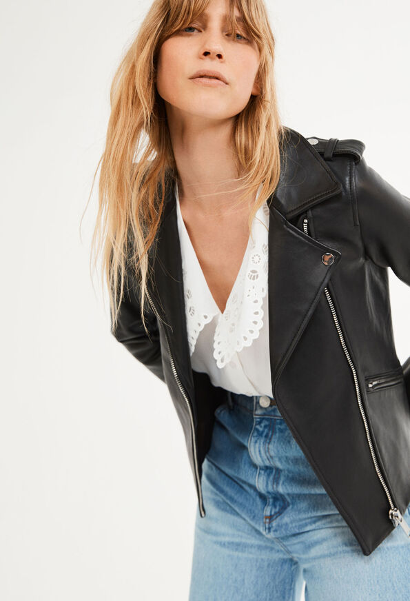 222CUZIA 222CUZIA : Chaquetas color NOIR
