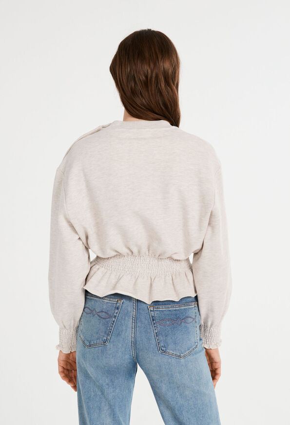 222TOMIJY 222TOMIJY : Mallas y sudaderas color ECRU