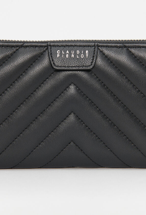 120ANGIEQUILT 120ANGIEQUILT : Petite maroquinerie couleur NOIR