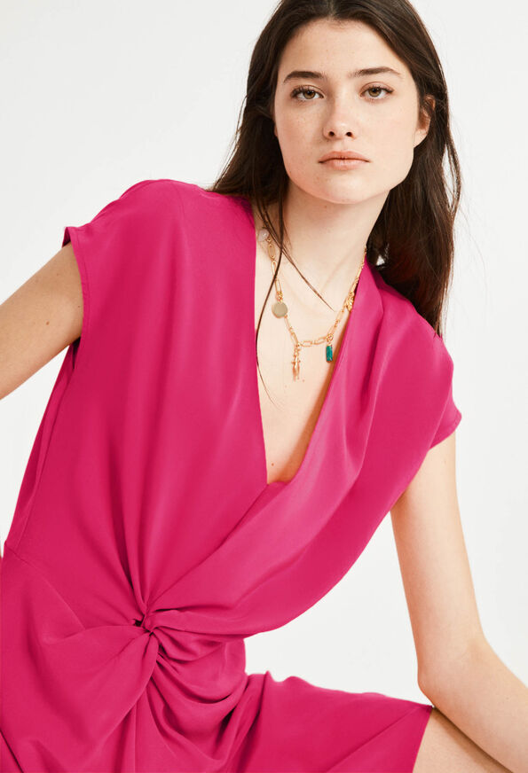 222RAYABIS 222RAYABIS : Vestidos color FUCHSIA
