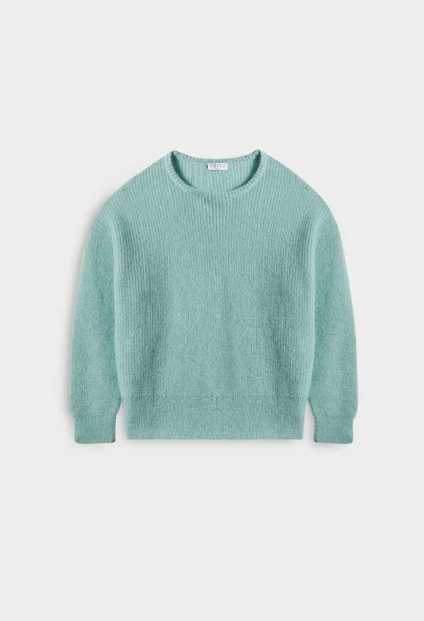 221MADISONA 221MADISONA : Maille & Sweatshirts couleur AQUA