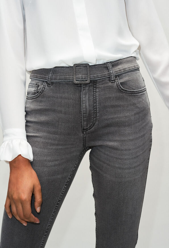 PASSIONH19 PASSIONH19 : Pantalones y vaqueros color GRIS MELANGE