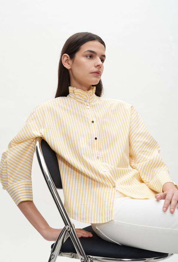 CHOUPINERAYEEE20 CHOUPINERAYEEE20 : Tops y camisas color JAUNE PASTEL