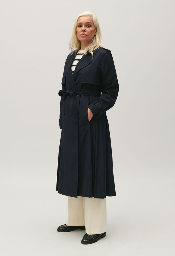 123GINABIS : Abrigos & chaquetas color MARINE