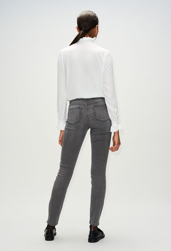 PASSIONH19 PASSIONH19 : Pantalones y vaqueros color GRIS MELANGE