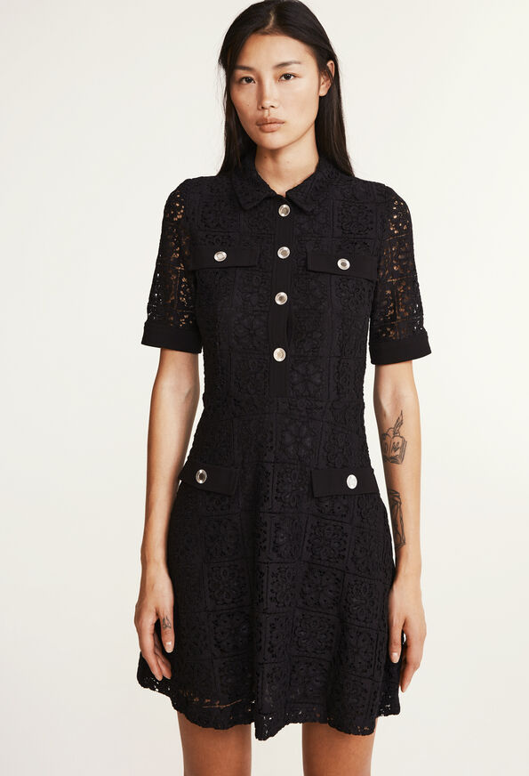 120ROSEAU 120ROSEAU : Vestidos color NOIR