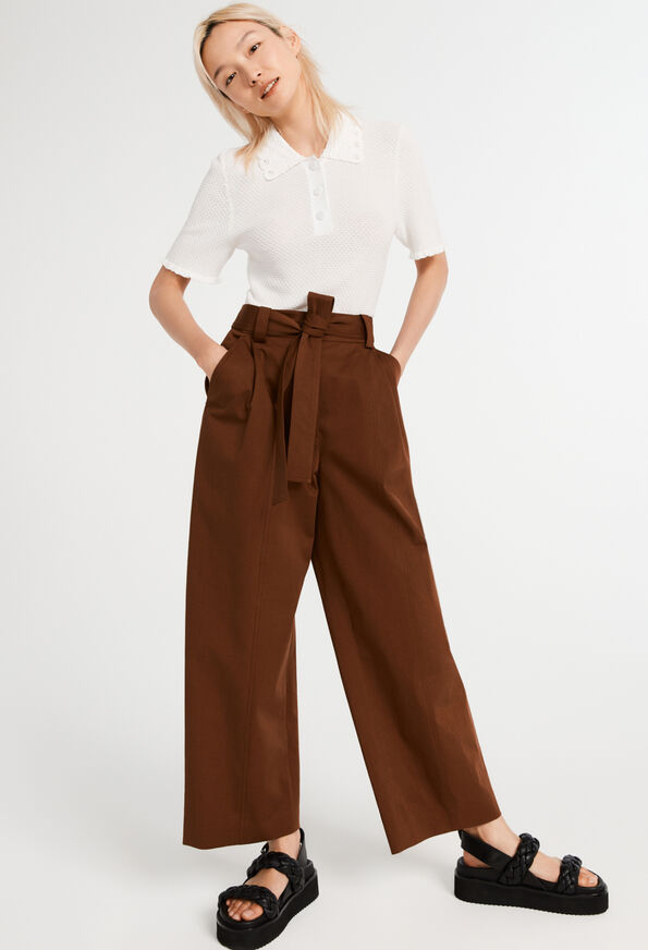 222PAILLO 222PAILLO : Pantalons et Jeans couleur MOCCA