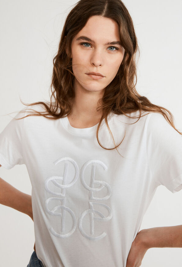 221TICIA 221TICIA : Camisetas color ECRU