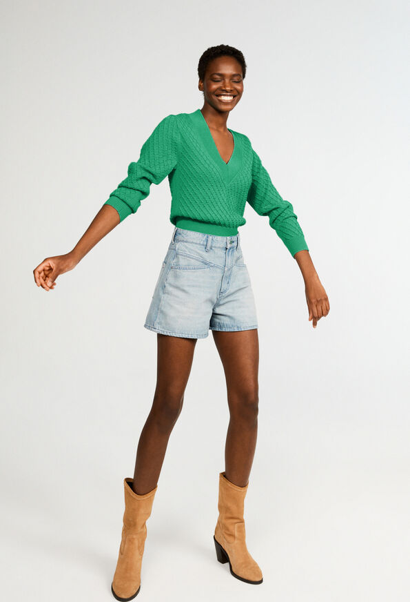 221MEILLEUR 221MEILLEUR : Mallas y sudaderas color MENTHE