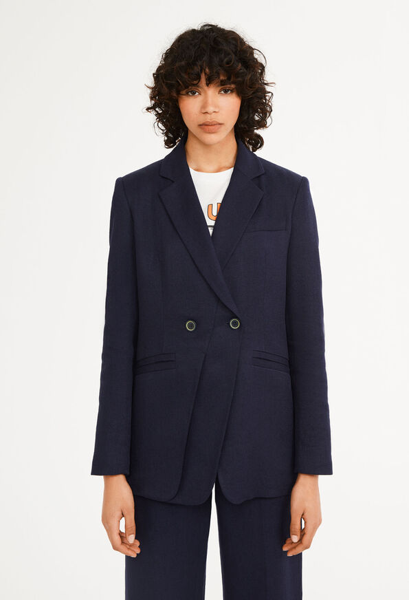 222VILLAGE 222VILLAGE : Chaquetas color MARINE