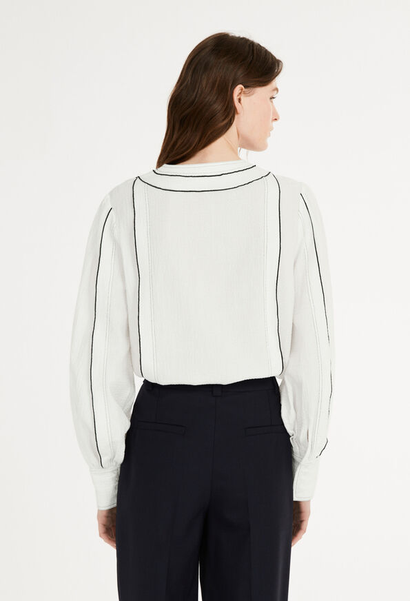 222COME 222COME : Tops y camisas color ECRU