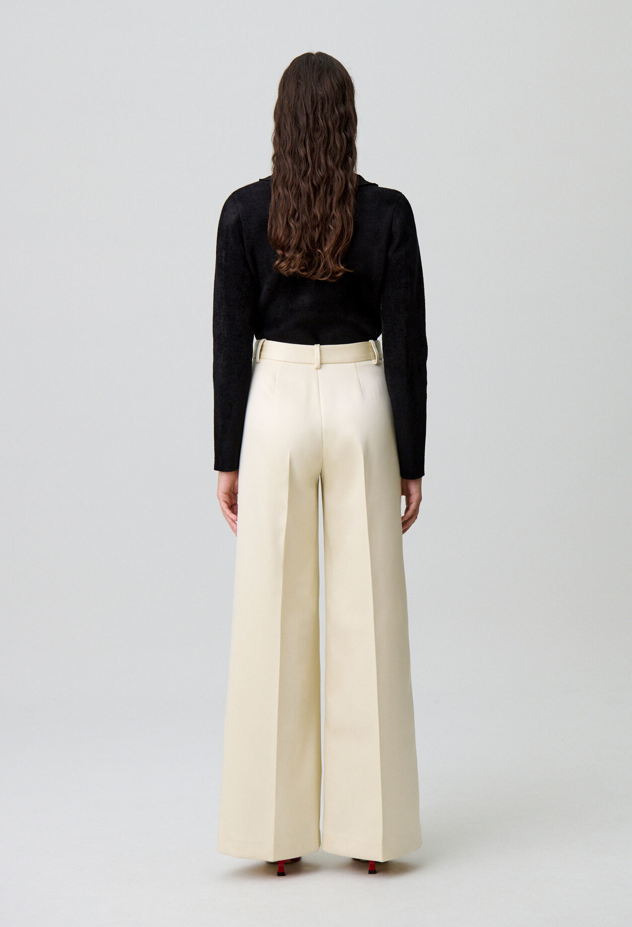 Pantalón de traje recto