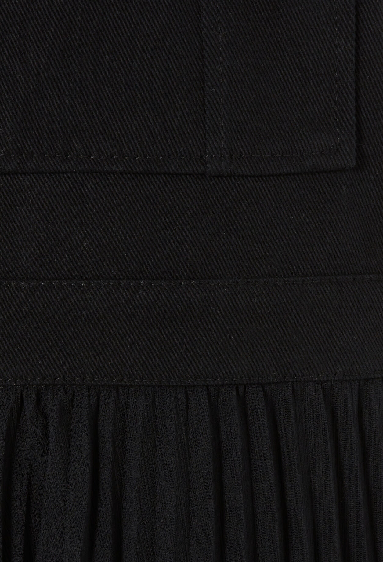 Vestido largo plisado