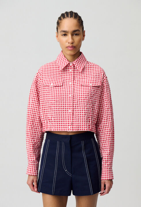 Camisa de cuadros vichy