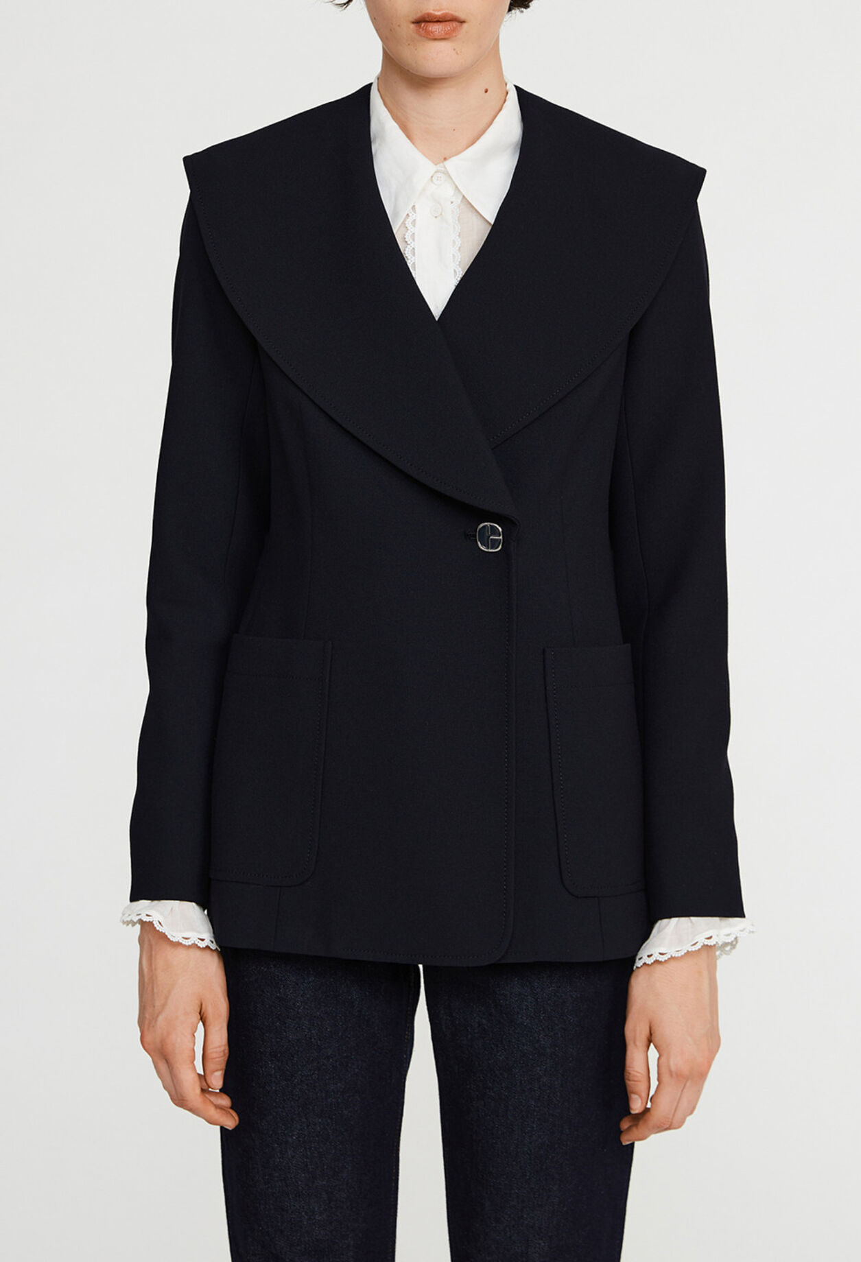Chaqueta con cuello marinero