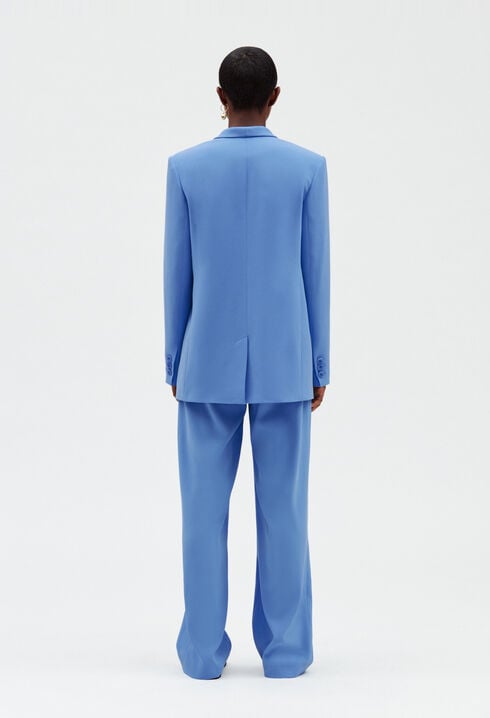 Chaqueta sastre azul cieloceleste