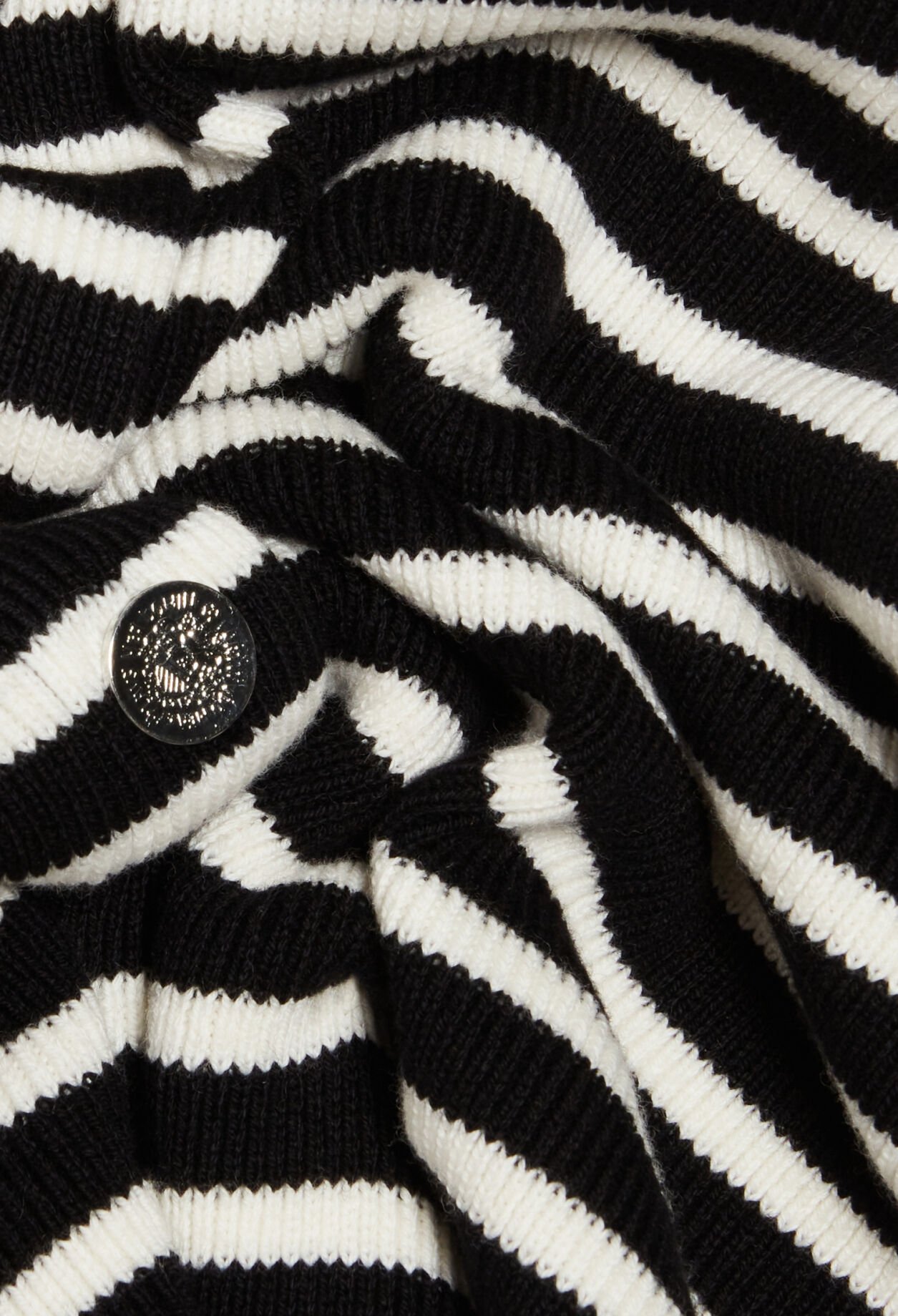 Chaqueta a rayas de punto