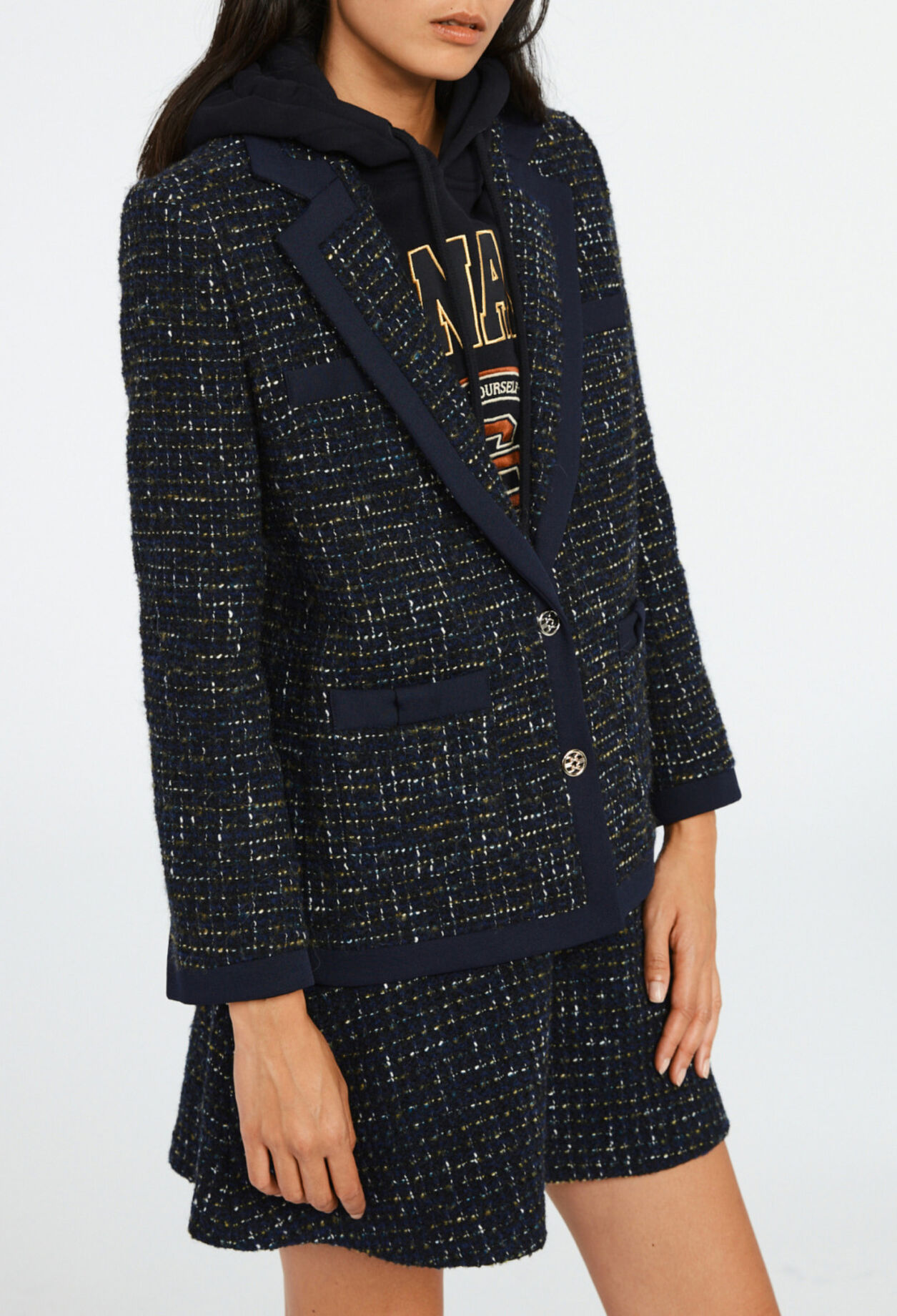 Chaqueta de tweed