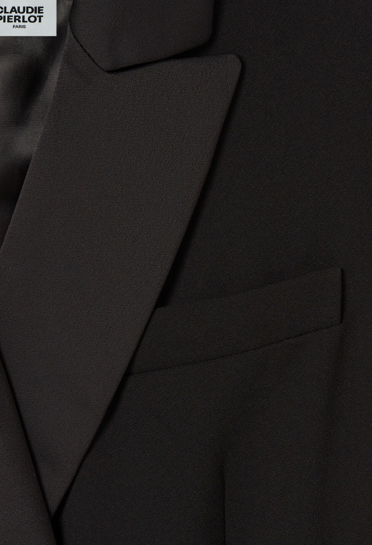 Chaqueta de traje con cinturón