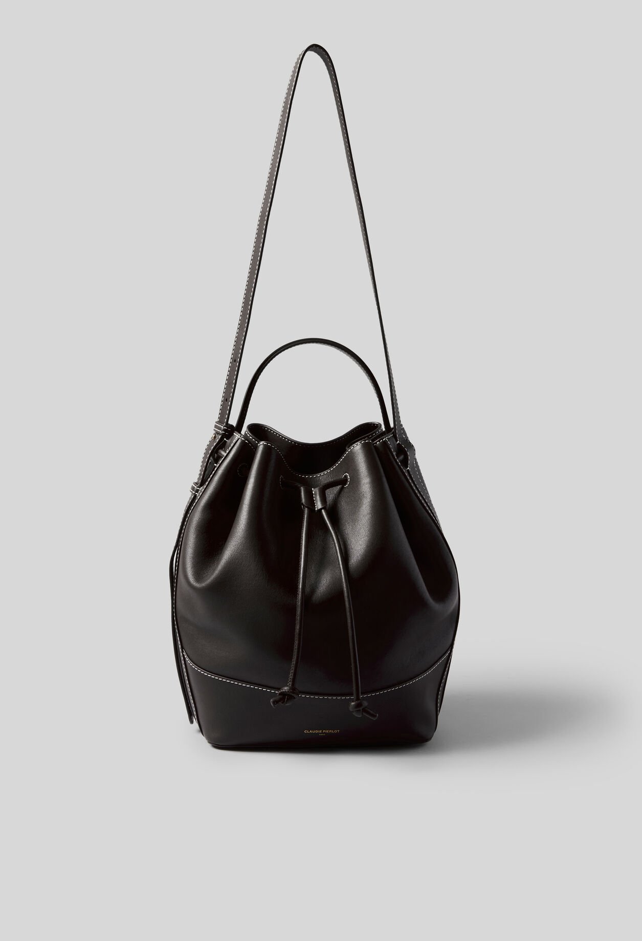 Bolso saco grande de cuero