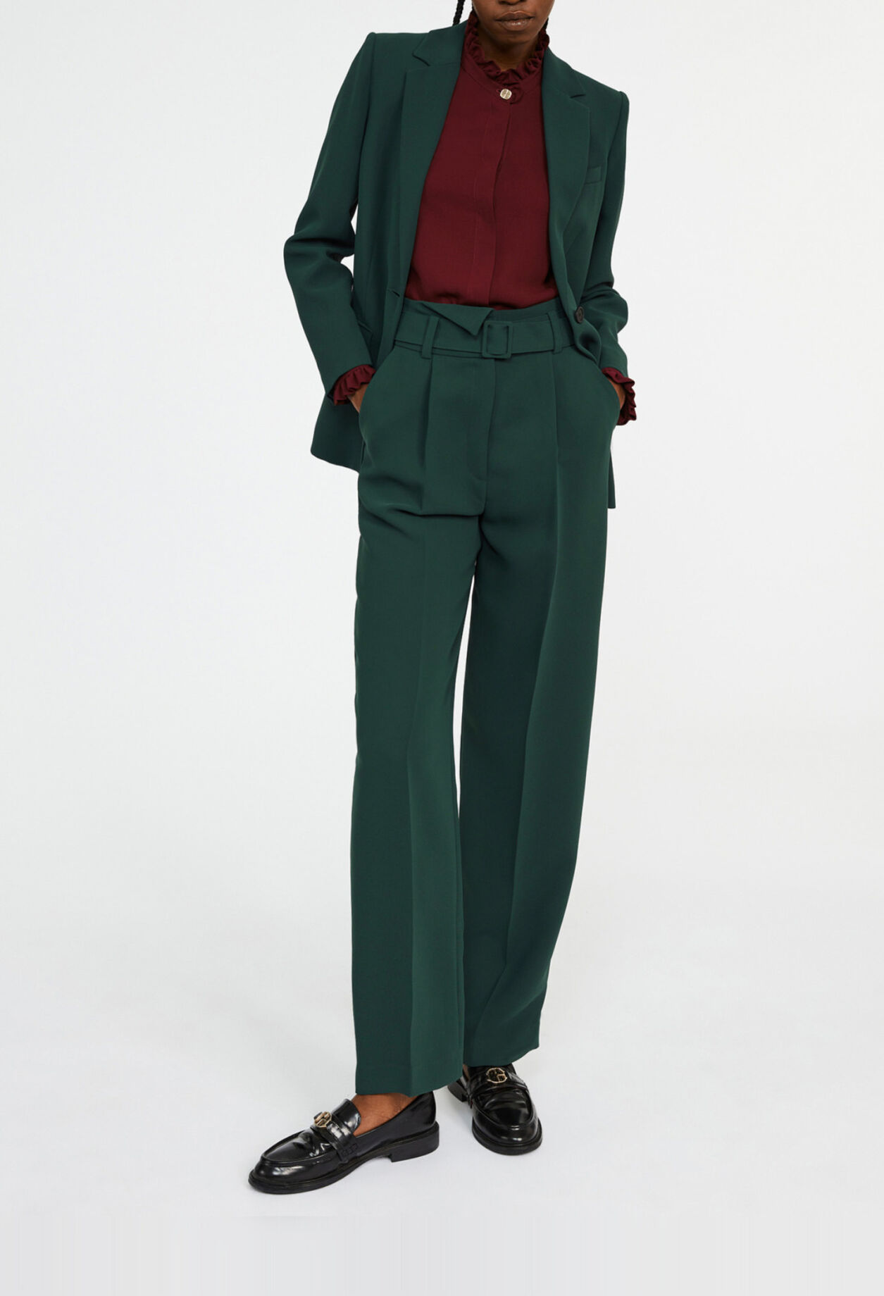 Chaqueta de traje ceñida