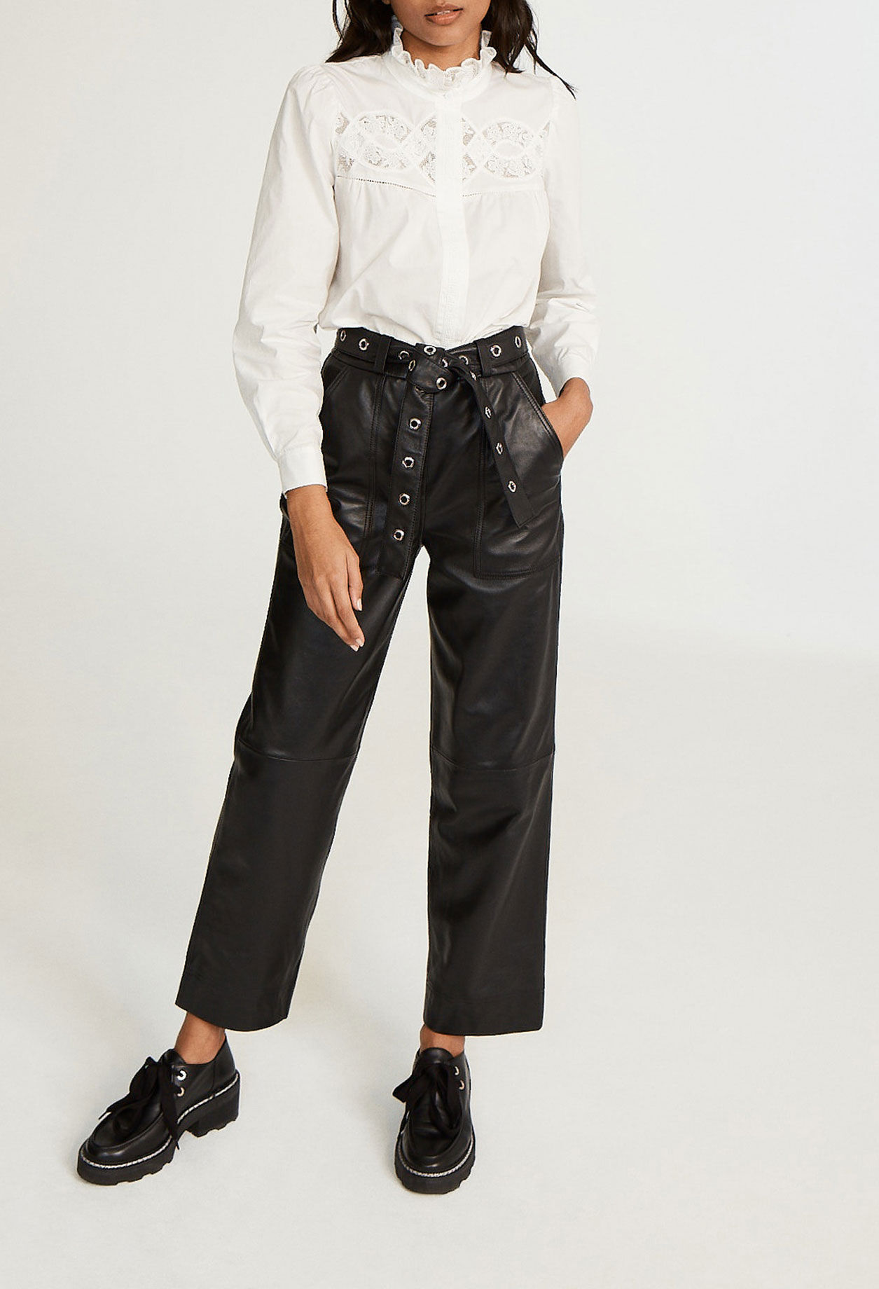 Pantalón de cuero