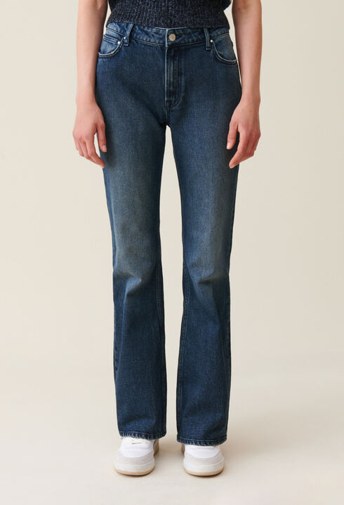 Vaqueros denim acampanados