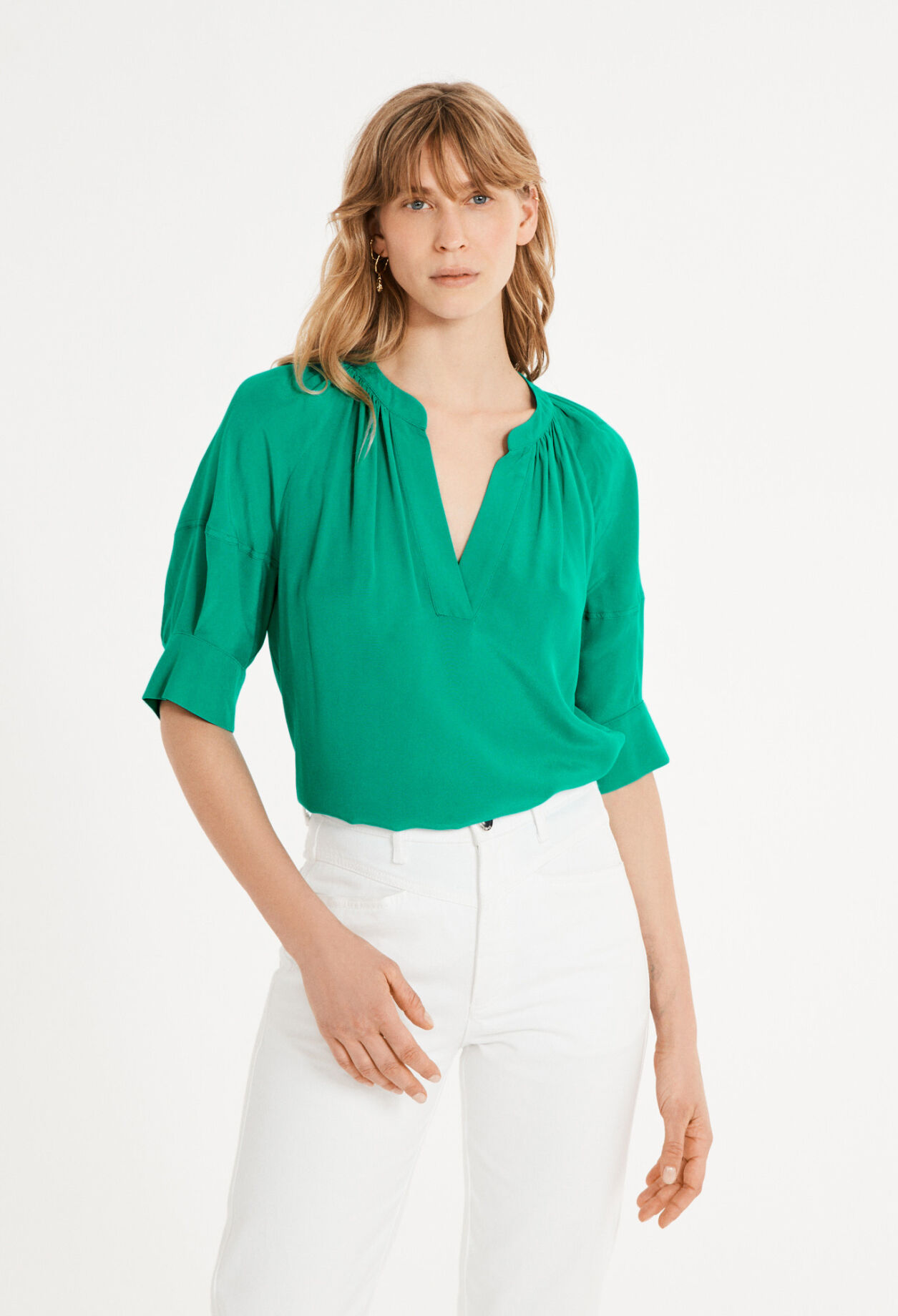 Blusa fluida