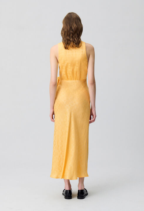Vestido largo fluido
