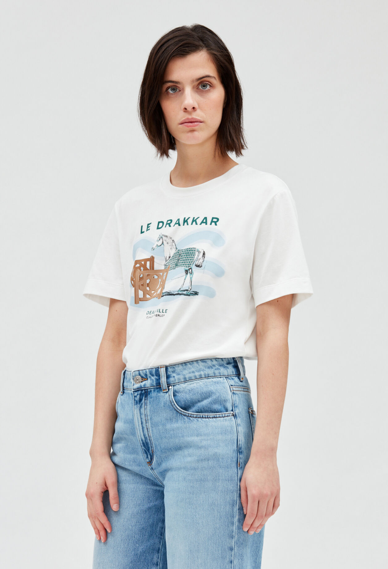 Camiseta Le Drakkar cruda
