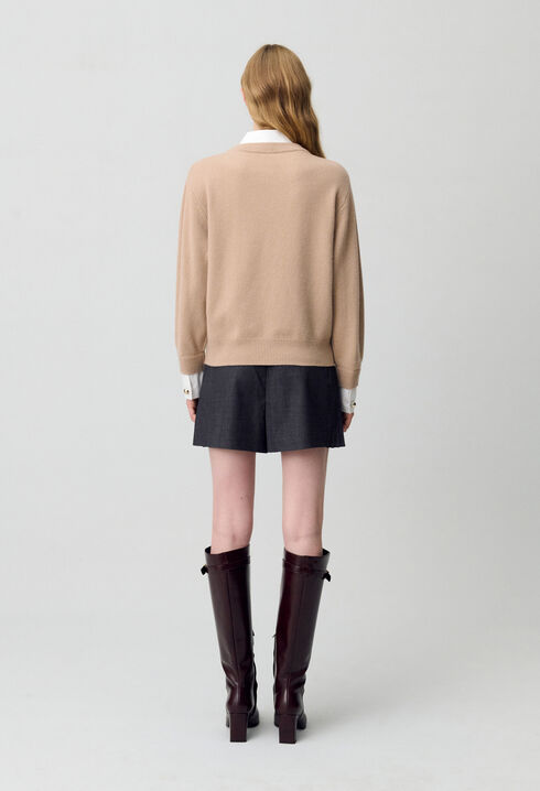 Jersey de cuello en V