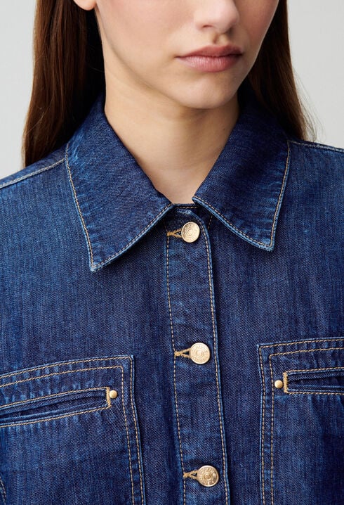 Camisa vaquera oversize