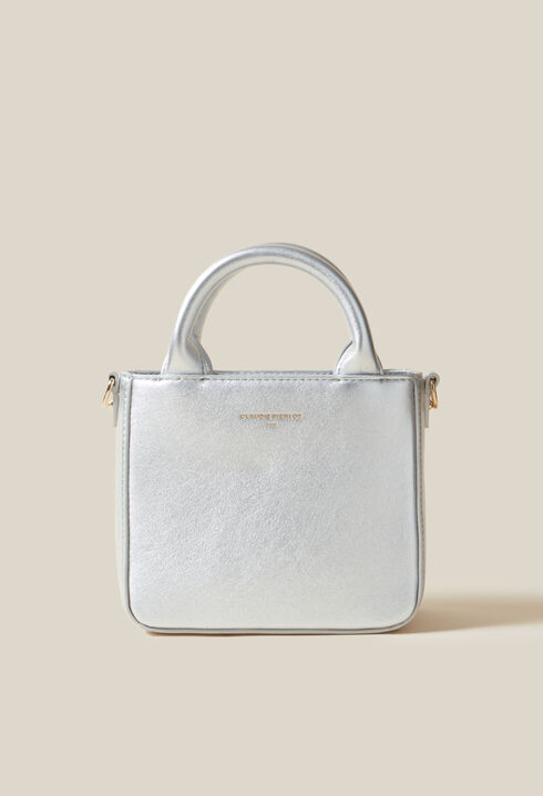 Bolso Anouck nano plateado
