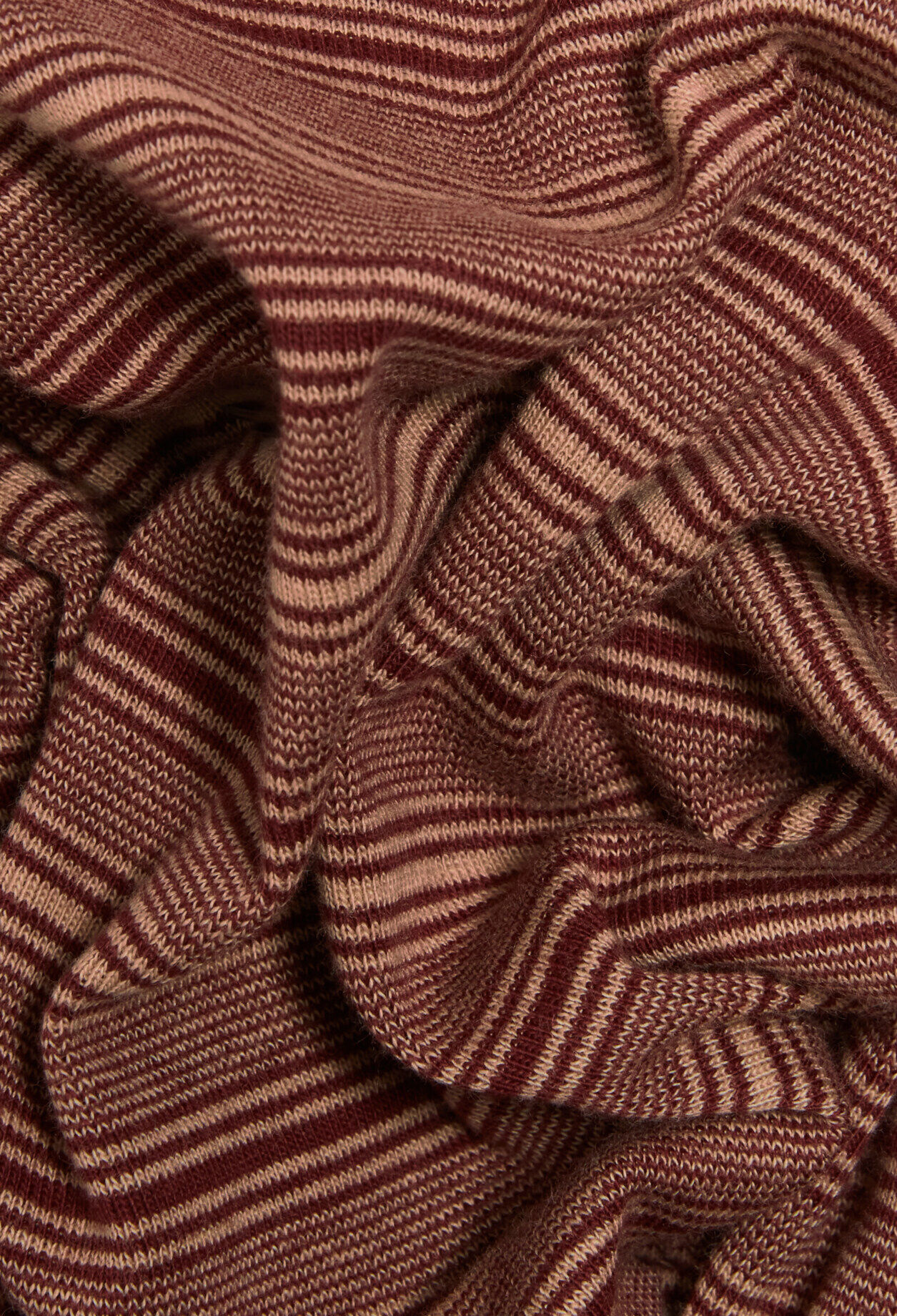 Camiseta de tirantes con rayas en marrón